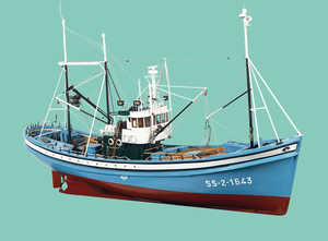 Modern tuna boat.