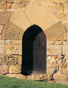 Porte d'entrée du Palais de Zerain.