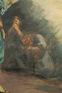 Detalle de un cuadro de P.Uranga. 1918.