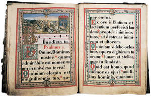 Libro de pergamino de la "Benedicta"
