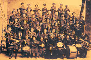 La Banda de música de Arantzazu. 1917.