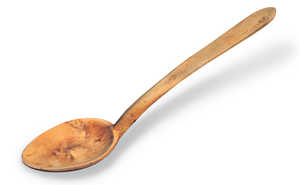 62.	When the newly wed wife moved into her husband's house as the new mistress, her mother-in-law would present her with a wooden spoon to symbolize the transfer of domestic power.