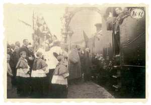 45. L'inauguration du train de la Bidassoa. 