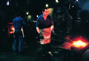 131. Forging workshop. 