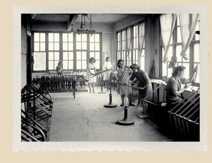 114. Atelier de bicyclettes à Eibar.
