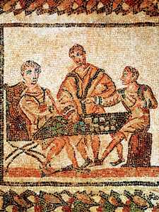 126. L'engouement des romains pour le jeu est prsent dans de nombreux tmoignages. © Ed. Dolmen