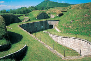 173. Right-hand Work of the Guadalupe Fort. Ramp leading to the barbette battery.© Juan Antonio Sáez