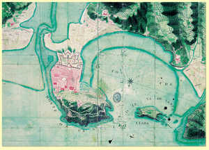 61. Plan of the town of San Sebastian (1775) by Carlos Agustín Giraud.© Carlos Mengs