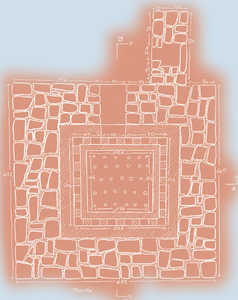145. Plan of the kiln in Eskoriatza.© Enrike Ibabe
