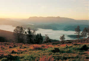 32. Mountains and valleys, typical features of Gipuzkoa's rugged topography. © Lamia