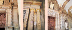 123. Los rdenes de columnas y todo tipo de soportes supusieron otro tipo de ornamento para las portadas.
